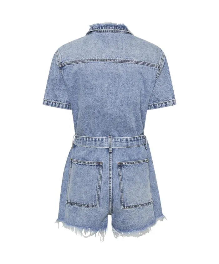 Women HOLLYWOOD NIGHT MOVERS DENIM JUMPSUIT One Teaspoon Denim Jumpsuits Women HOLLYWOOD NIGHT MOVERS DENIM JUMPSUIT One Teaspoon Denim Jumpsuits