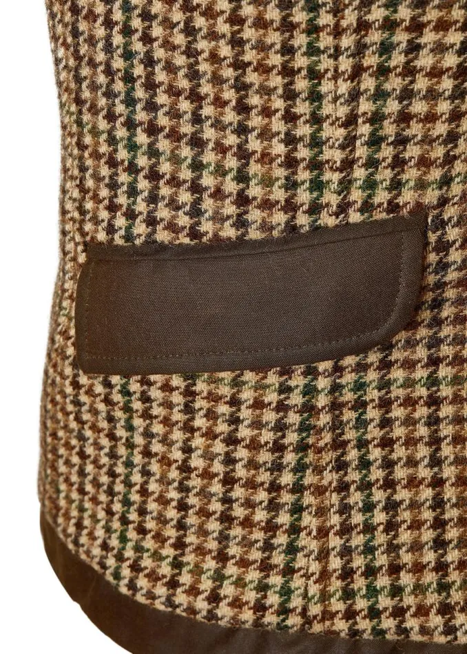 Women In Stock Tailoring Holland Cooper Aviator Gilet Hailes Green Tweed