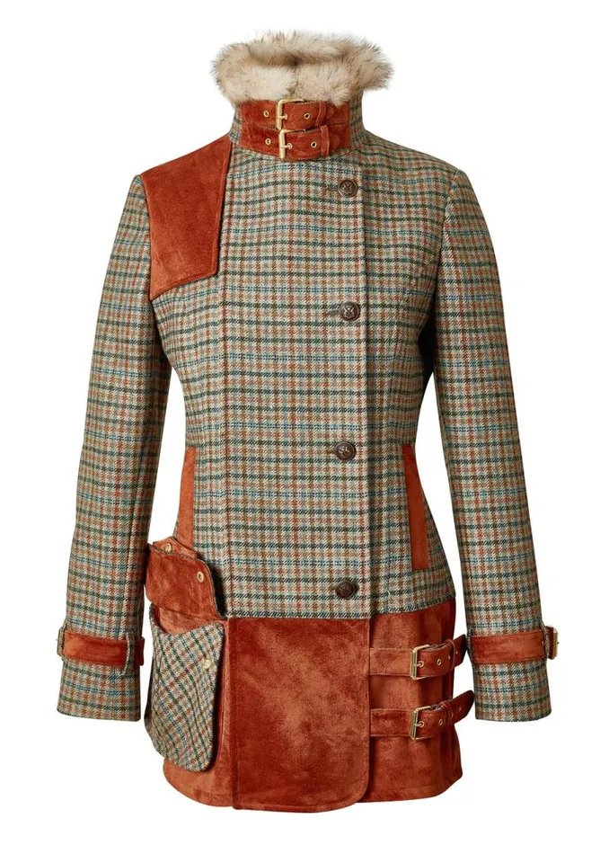 Women In Stock Tailoring Holland Cooper Balmoral Field Jacket Bredon Tweed
