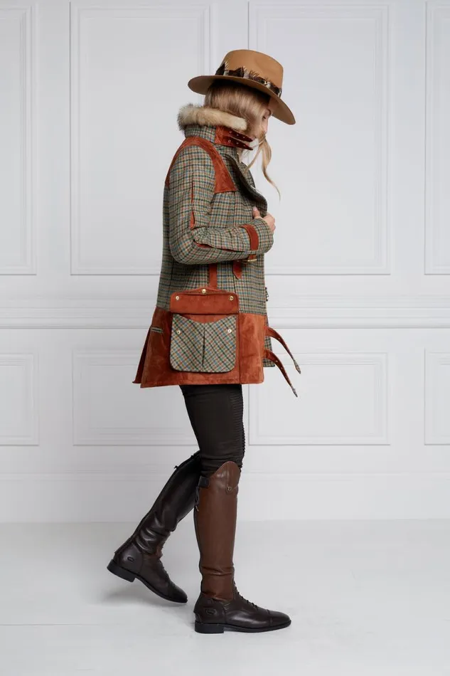 Women In Stock Tailoring Holland Cooper Balmoral Field Jacket Bredon Tweed