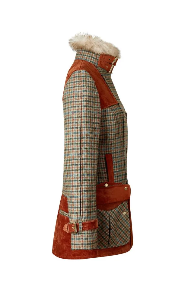 Women In Stock Tailoring Holland Cooper Balmoral Field Jacket Bredon Tweed