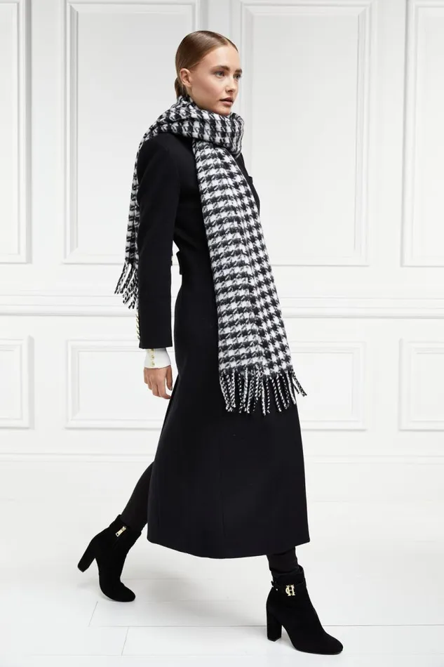 Women In Stock Tailoring Holland Cooper Full Length Regency Coat Soft Black