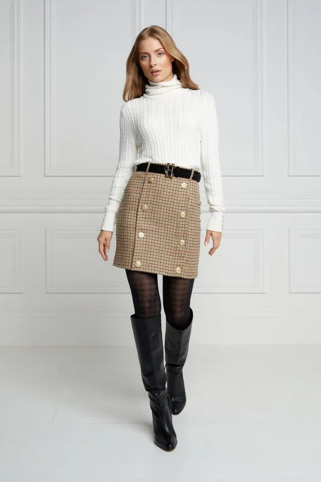 Women In Stock Tailoring Holland Cooper Knightsbridge Skirt Charlton Tweed Women In Stock Tailoring Holland Cooper Knightsbridge Skirt Charlton Tweed