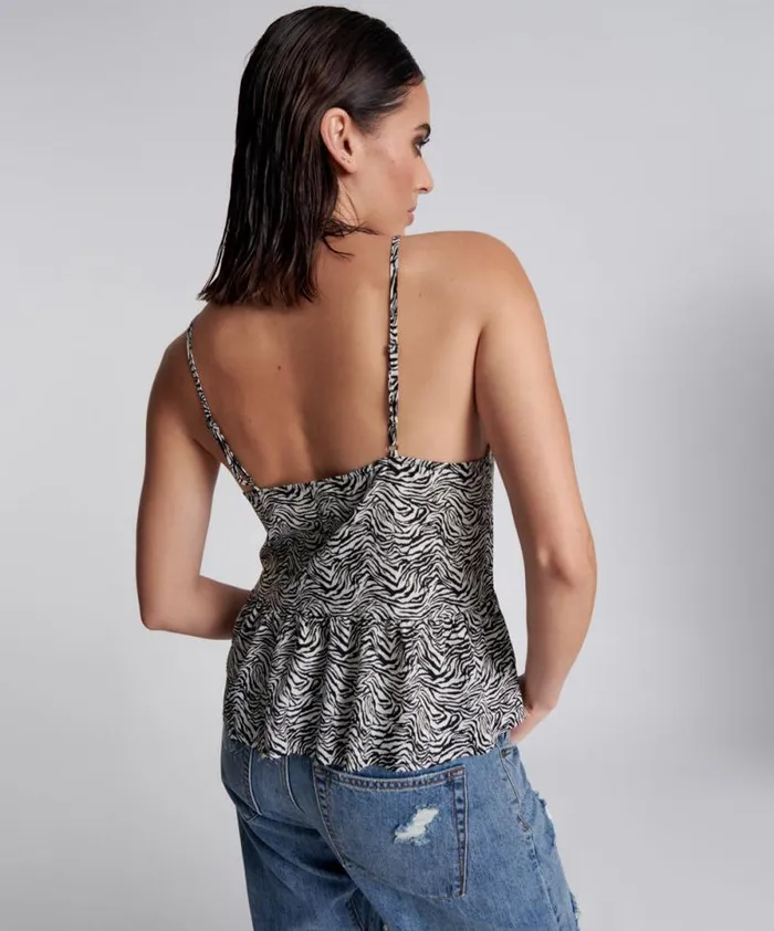 Women INTERFERENCE RUNAWAY CAMI One Teaspoon Tops Women INTERFERENCE RUNAWAY CAMI One Teaspoon Tops