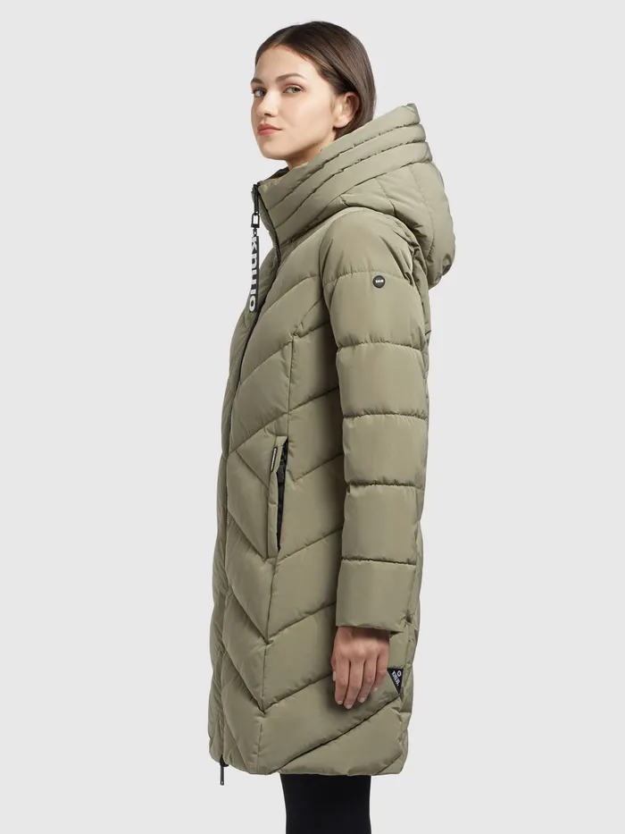 Women Jacke FORMIN Blassgrn Blassgrn Puffer Jackets KHUJO
