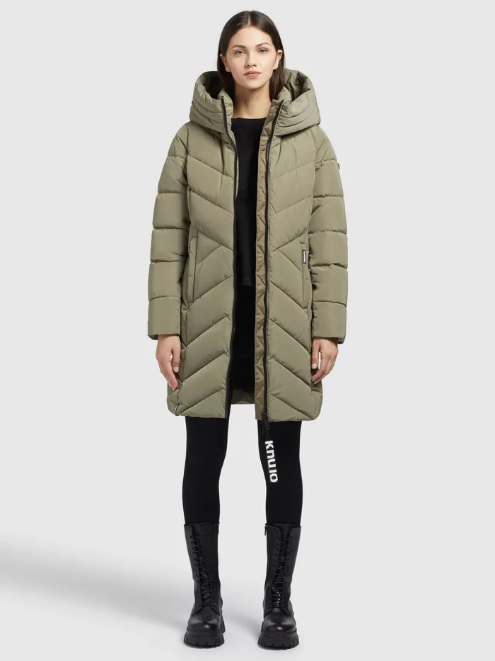 Women Jacke FORMIN Blassgrn Blassgrn Puffer Jackets KHUJO