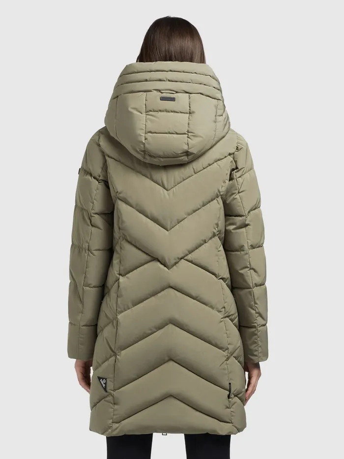 Women Jacke FORMIN Blassgrn Blassgrn Puffer Jackets KHUJO