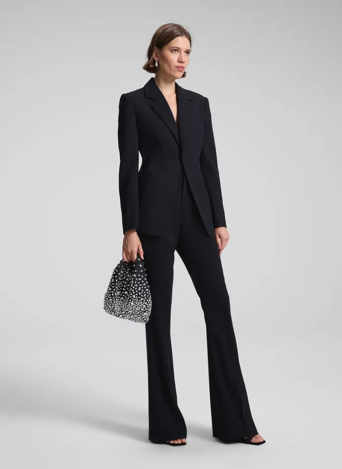 Women Jackets and Coats ALC Elza Tailored Jacket Black