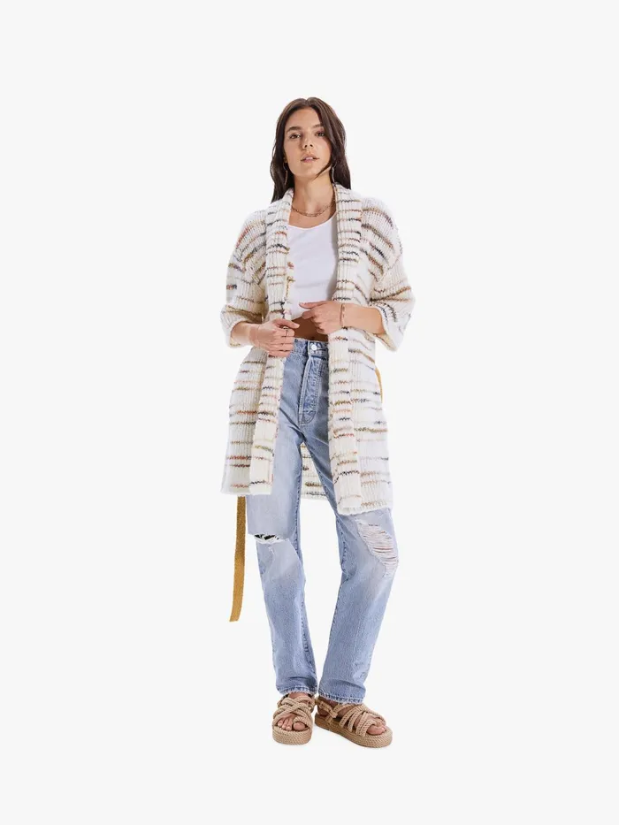 Women Jackets Mother Denim The Drop SS Hip Cardigan Assorted