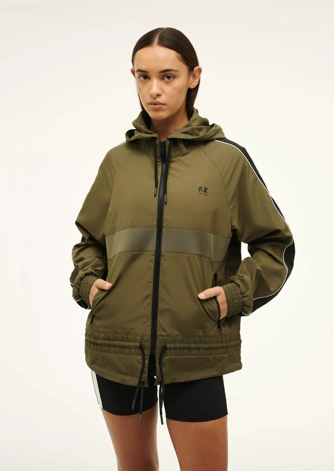 Women Jackets PE Nation MAN DOWN JACKET IN KHAKI