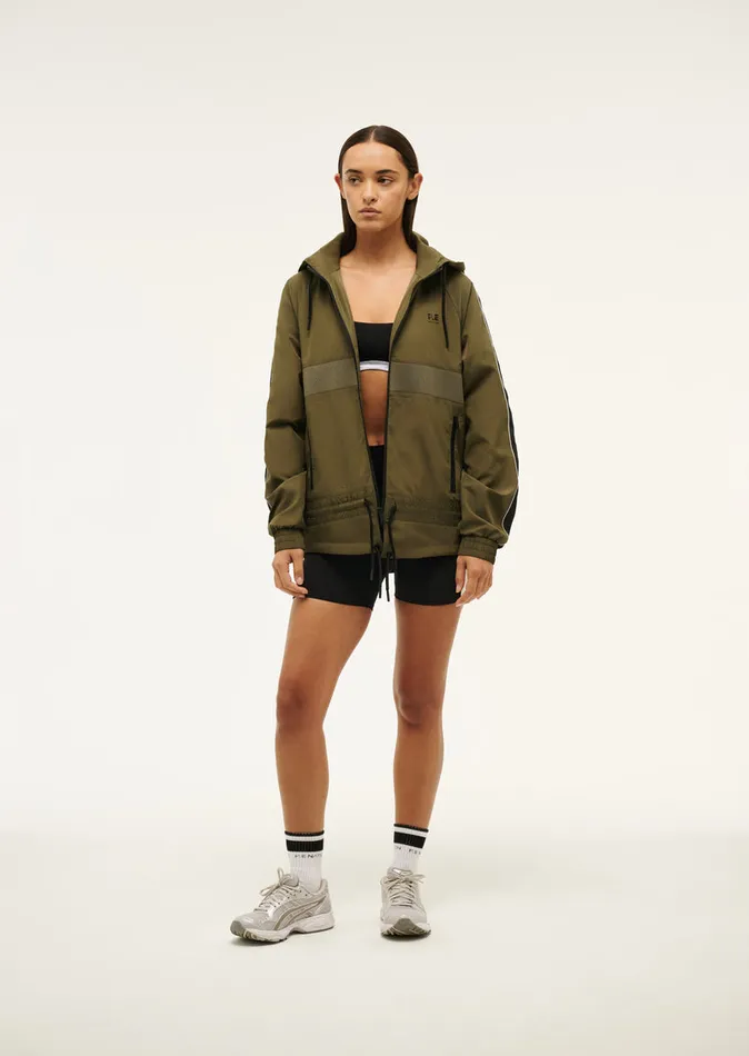 Women Jackets PE Nation MAN DOWN JACKET IN KHAKI