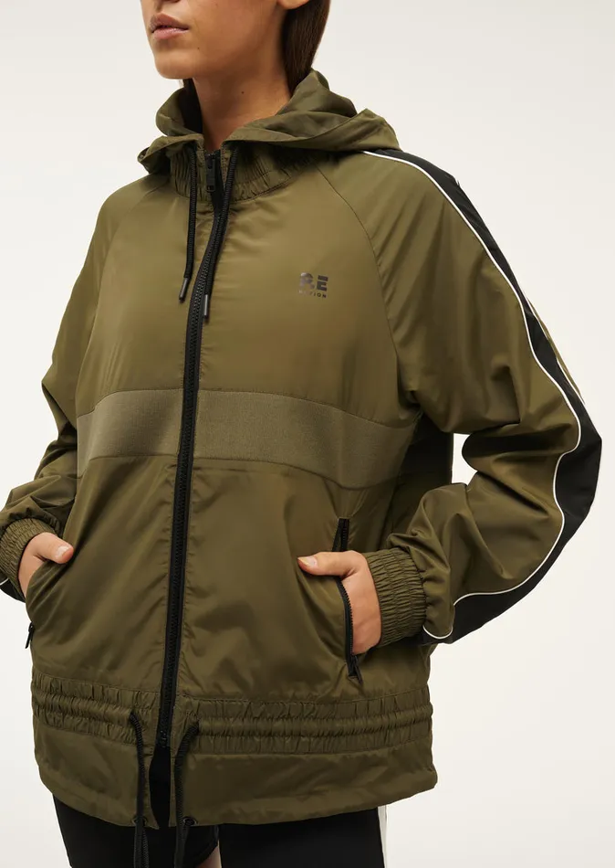 Women Jackets PE Nation MAN DOWN JACKET IN KHAKI