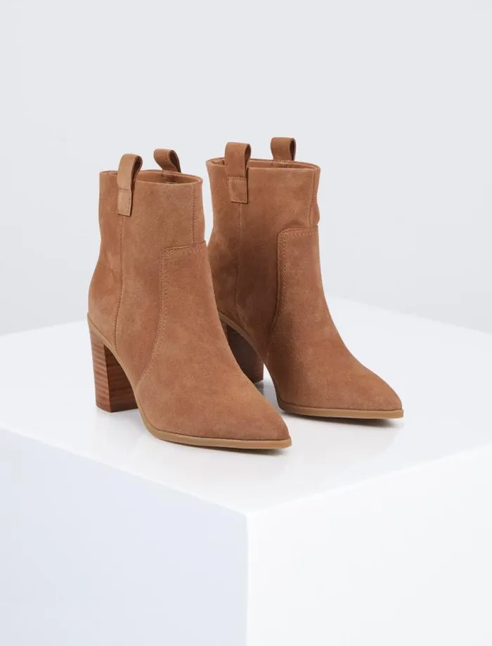 Women Jayda Bootie Tan BCBG Shoes
