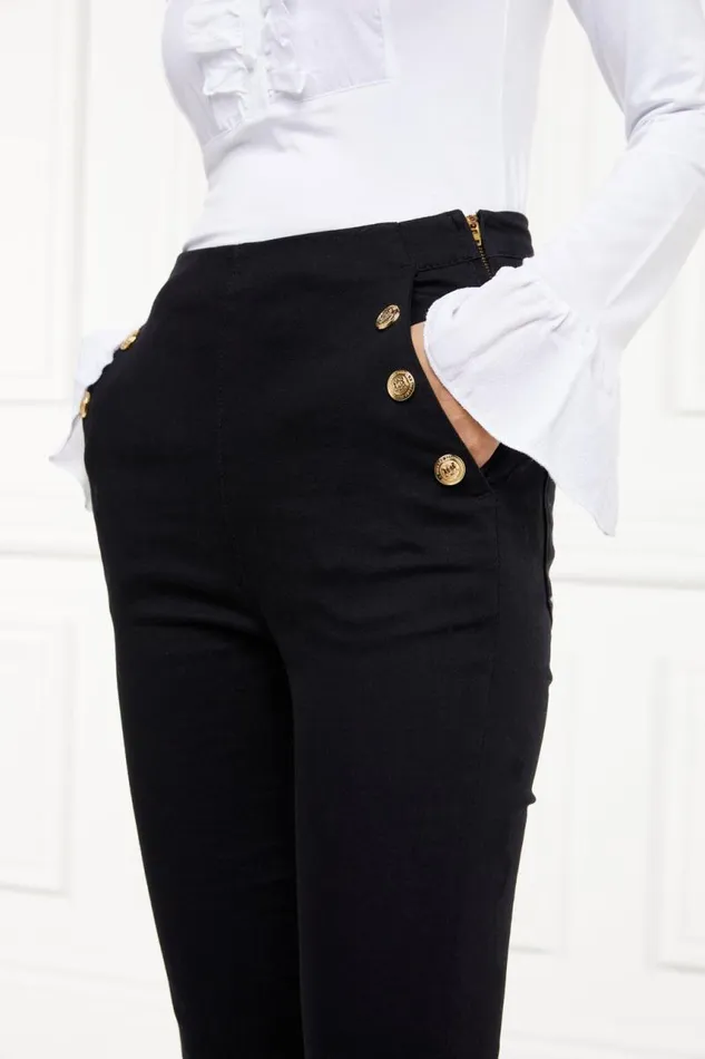 Women Jeans Holland Cooper Amoria Flared Jean Black