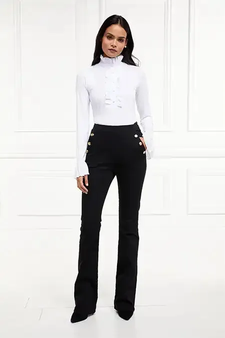 Women Jeans Holland Cooper Amoria Flared Jean Black