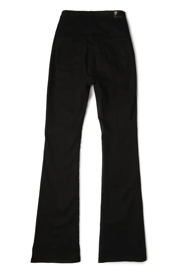 Women Jeans Holland Cooper Amoria Flared Jean Black