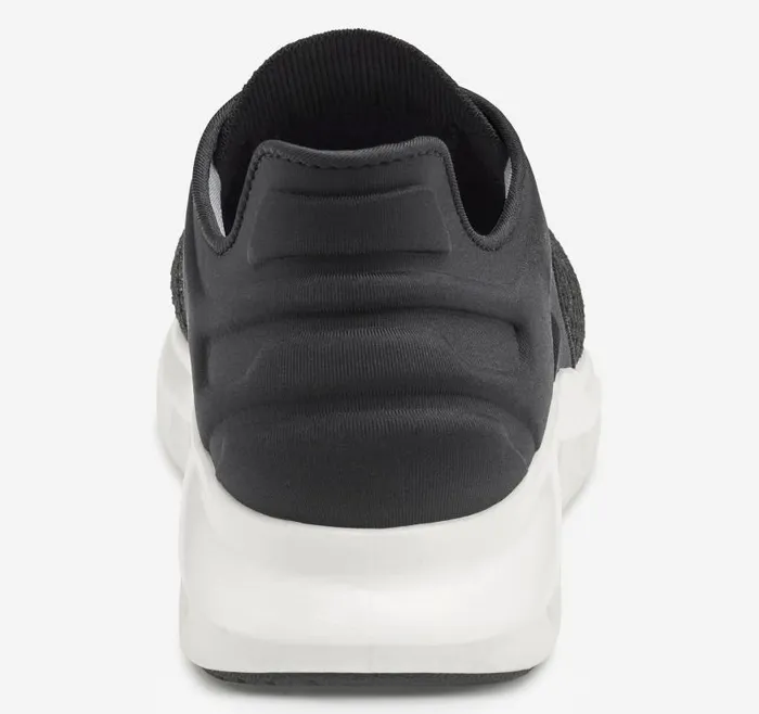 Women Johnston and Murphy Sneakers Activate Knit UThroat Black Knitnylon