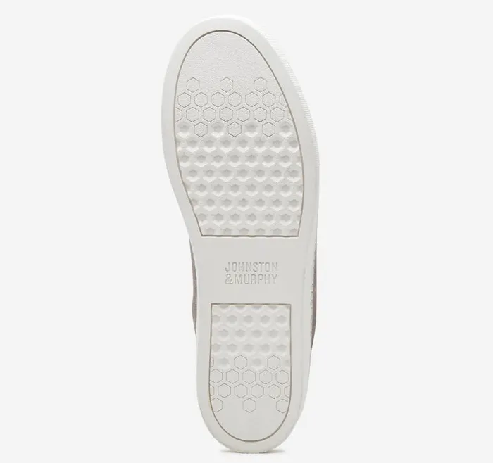 Women Johnston and Murphy Sneakers Callie LacetoToe Silver Metallic Italian Suede Women Johnston and Murphy Sneakers Callie LacetoToe Silver Metallic Italian Suede