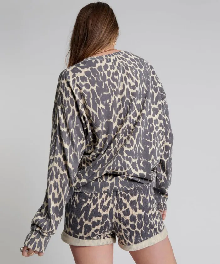 Women JUNGLE ANIMAL SWEATER One Teaspoon Hoodies And Sweats Women JUNGLE ANIMAL SWEATER One Teaspoon Hoodies And Sweats