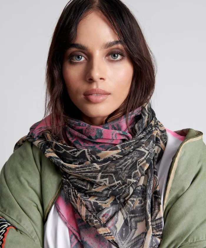 Women KALEIDOSCOPE SCARF One Teaspoon Headwear