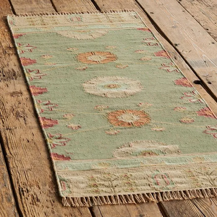 Women Kismet Kilim Rug Green Sundance Catalog Rugs