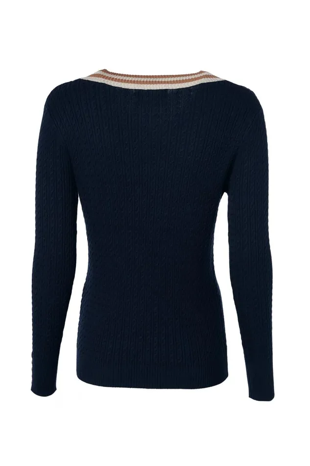 Women Knitwear Holland Cooper Zoe Knit Ink Navy
