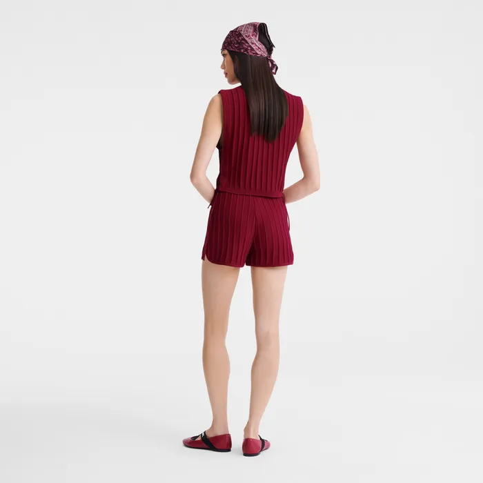Women KnitwearTops and Blouses Longchamp Top Beetroot Women KnitwearTops and Blouses Longchamp Top Beetroot