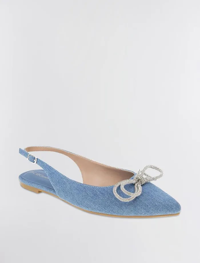 Women Kristin Flat Denim BCBG Shoes