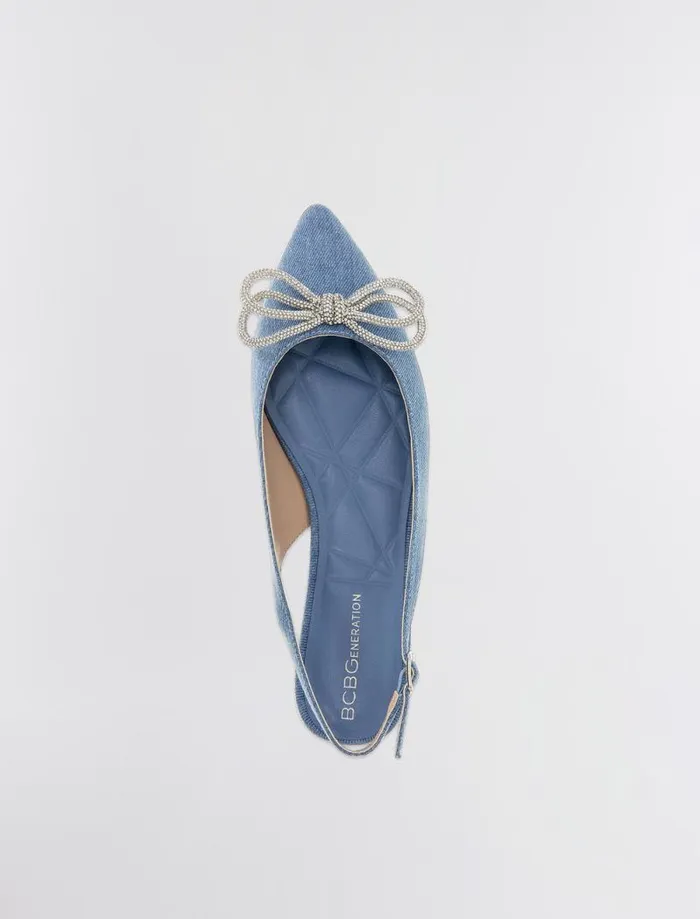 Women Kristin Flat Denim BCBG Shoes Women Kristin Flat Denim BCBG Shoes
