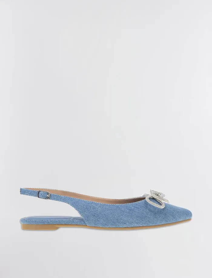 Women Kristin Flat Denim BCBG Shoes Women Kristin Flat Denim BCBG Shoes