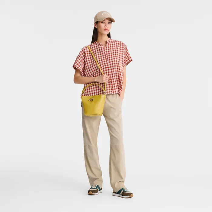 Women Le Roseau XS Bucket bag Ginger Mini bagsCrossbody bags Longchamp Women Le Roseau XS Bucket bag Ginger Mini bagsCrossbody bags Longchamp