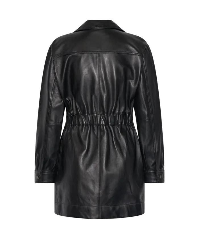 Women LEATHER COMMOTION MINI DRESS One Teaspoon Midi and Maxi Dresses