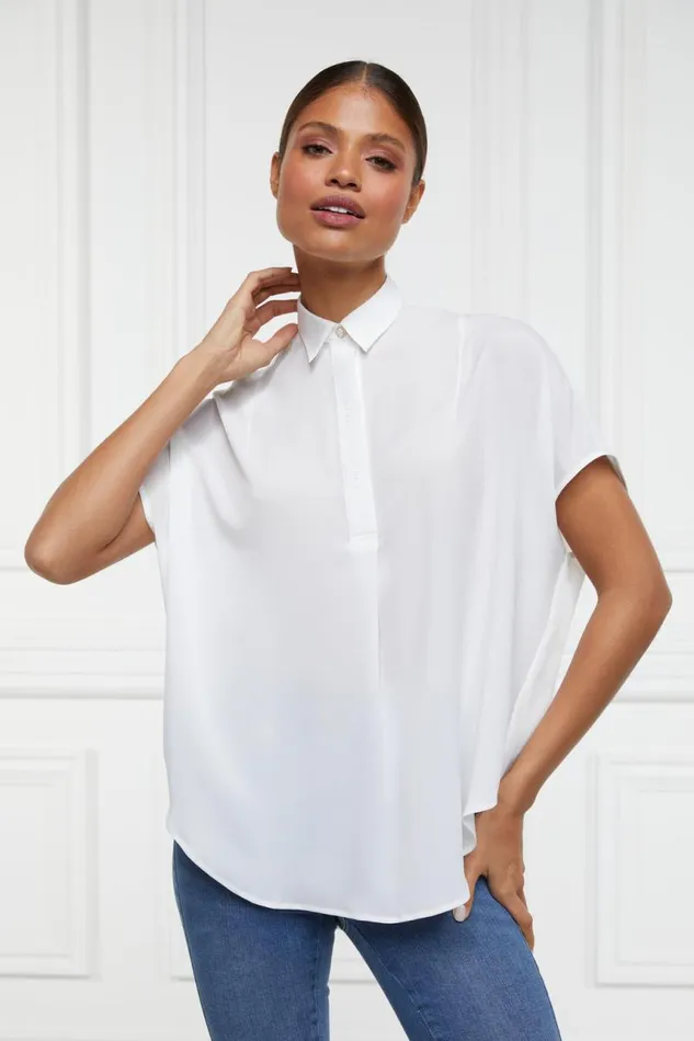WomenLittle Shirts and Blouses Holland Cooper Bethany Shirt White
