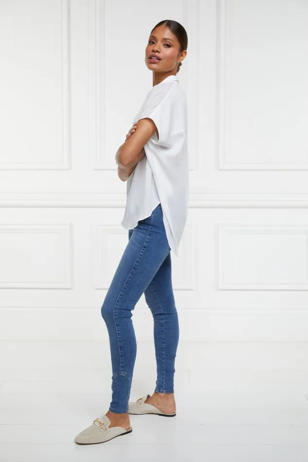 WomenLittle Shirts and Blouses Holland Cooper Bethany Shirt White WomenLittle Shirts and Blouses Holland Cooper Bethany Shirt White