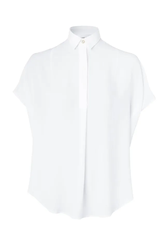 WomenLittle Shirts and Blouses Holland Cooper Bethany Shirt White WomenLittle Shirts and Blouses Holland Cooper Bethany Shirt White