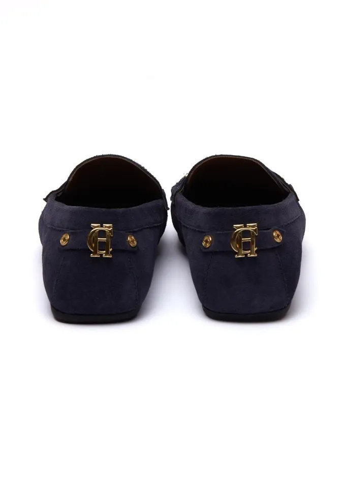 Women Loafers Holland Cooper The Driving Loafer Ink Navy Women Loafers Holland Cooper The Driving Loafer Ink Navy