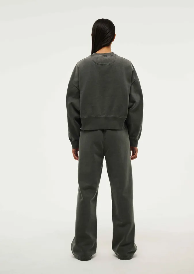 Women Loungewear PE Nation PURPOSE SWEAT IN WASHED GUNMETAL