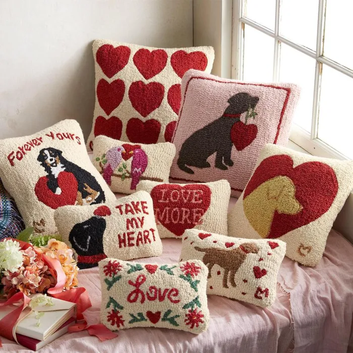 Women Love Flowers Mini Pillow Sundance Catalog Seasonal