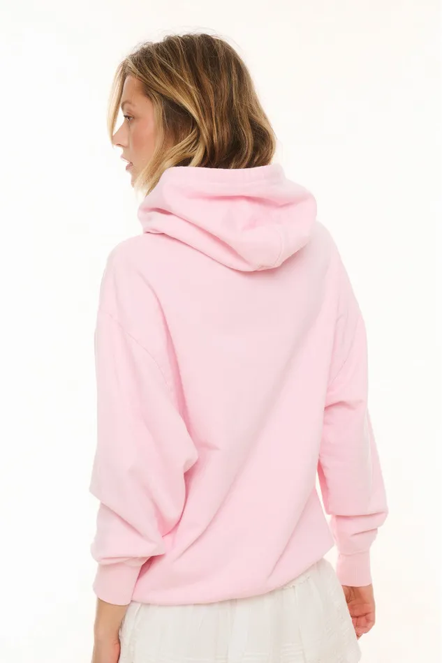 Women LoveShackFancy Tees and Fleece Lalita Hoodie Powder Pink