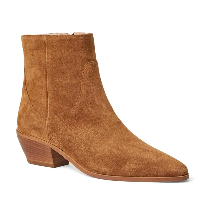 Women M BY BRUNO MAGLI Bruno Magli Fabiana Boot Cognac Suede