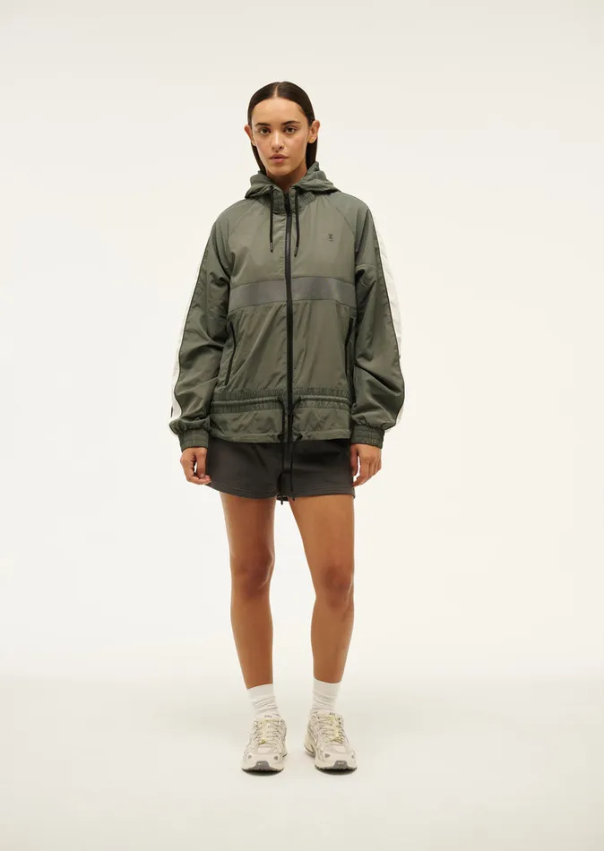 Women MAN DOWN JACKET IN GUNMETAL Jackets PE Nation