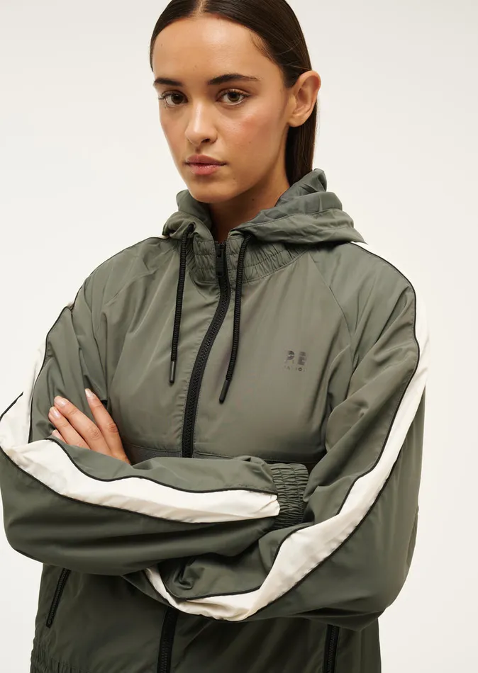 Women MAN DOWN JACKET IN GUNMETAL Jackets PE Nation