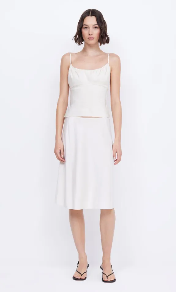 Women MARI LOU GATHERED CAMI 8211 CREAM Bec Bridge Sleeveless
