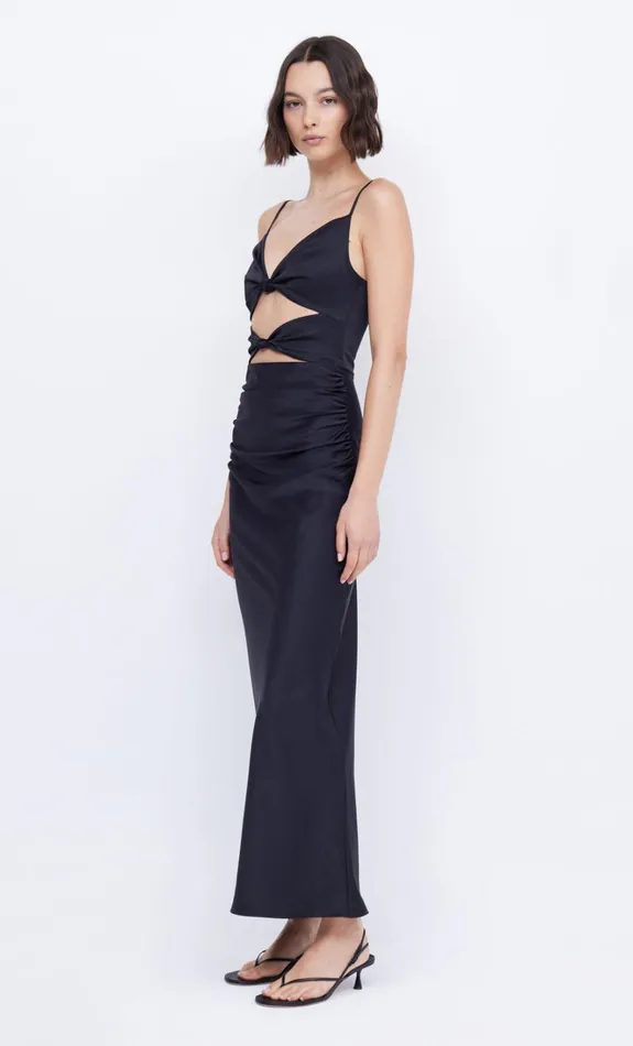 Women MARI LOU KNOT DRESS 8211 BLACK Bec Bridge Prom Dresses