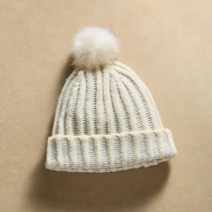 Women Mathilda Beanie Ivory Sundance Catalog Hats