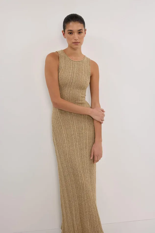 Women Maxi Dresses DISSH GIANNA DUNE KNIT MAXI DRESS