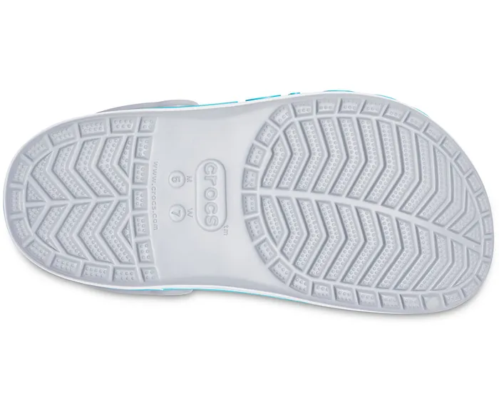 WomenMen Bayaband Seasonal Printed Clog Light Grey Multi Clogs Crocs