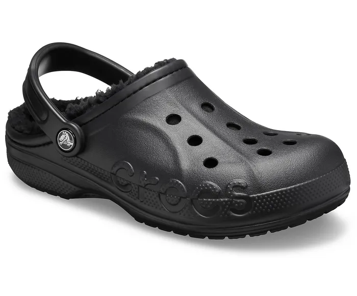 WomenMen Clogs Crocs Baya Lined Clog Black Black