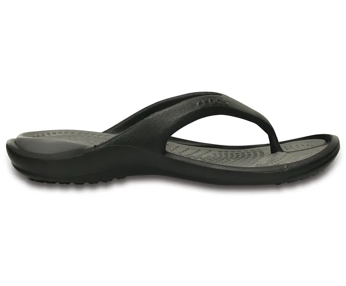 WomenMen FlipFlops Crocs Athens Flip Black Smoke