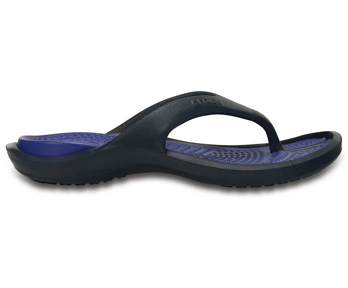 WomenMen Sandals Crocs Athens Flip Navy Cerulean Blue